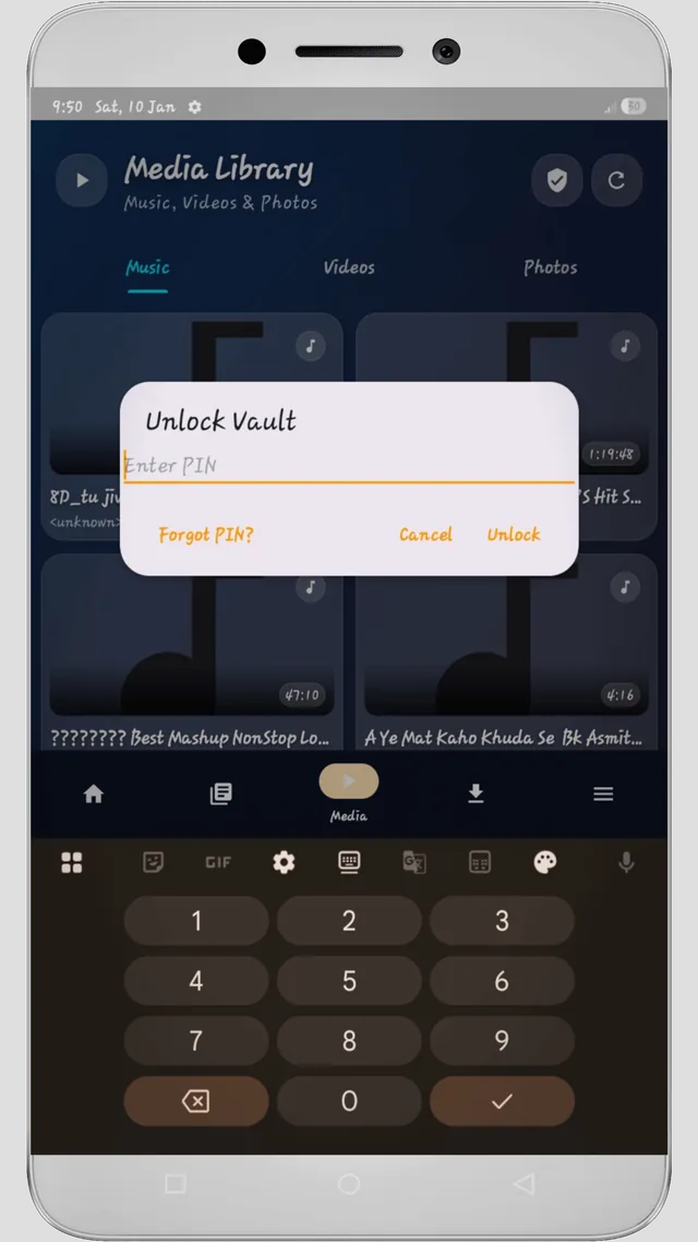 Chromux vault